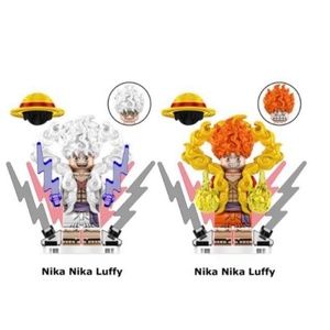 ONE PIECE NIKA NIKA LUFFY Custom Anime Figure 2 - Set Minifigure